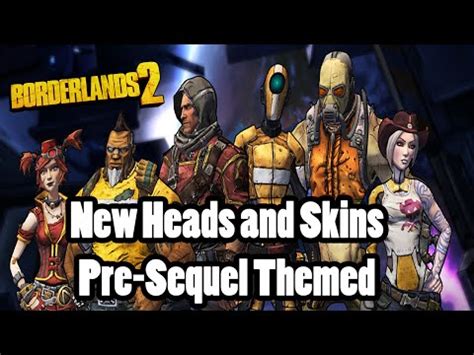 Borderlands Maya S New Presequel Heads Skins Shift Codes