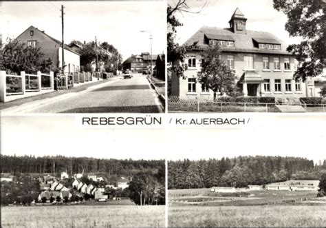 Ansichtskarte Postkarte Rebesgrün Auerbach im Vogtland akpool de