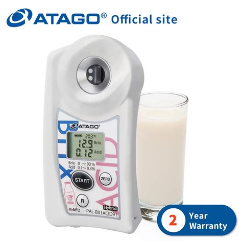 ATAGO Pocket Brix Acidity Meter Milk PAL BX ACID91 Master Kit