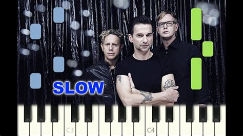 Slow Piano Tutorial Precious Depeche Mode 2005 With Free Sheet