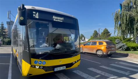 Autobuz electric spre Aeroportul Timișoara