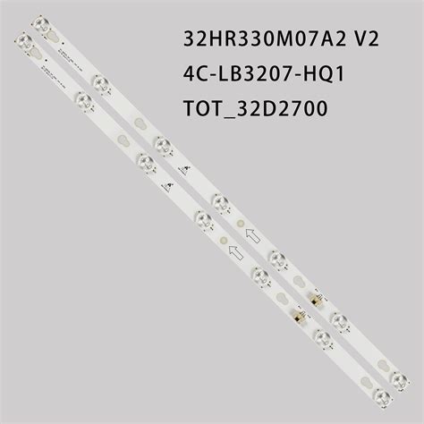 LED Backlight Strip 32HR330M07A2 V2 For 4C-LB3207-HQ1 L32F1680B ...