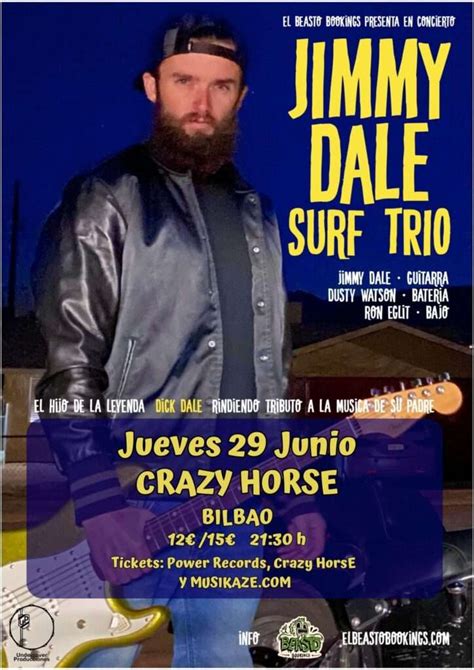 Jimmy Dale Actuará En El Crazy Horse De Bilbao Rockinbilbo