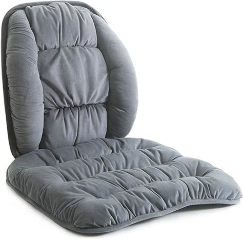 Amazon ALIBO Soft And Warm Bottom Chair Cushion Back Lumbar