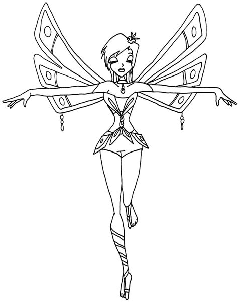 Tecna Winx Club Enchantix Coloring Play Free Coloring Game Online