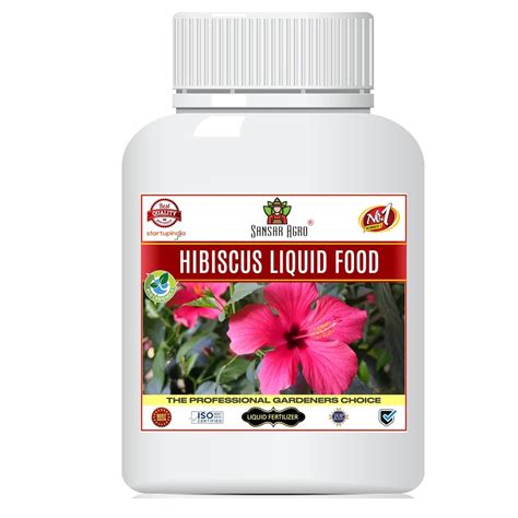 Sansar Agro® Hibiscus Food Liquid Fertilizer Premium Essential Liquid