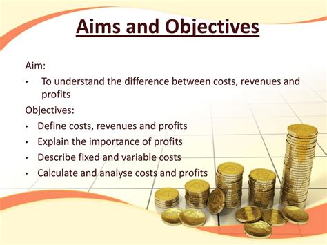 Calculating Costs Revenues And Profits Ppt Download