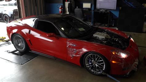 The Acceleration Of This Modified C6 Chevy Corvette ZR1 Is Brutal