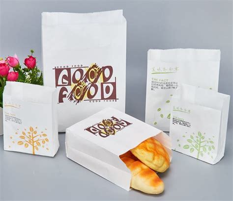 Food Grade Custom Printed Greaseproof Sandwich Food Packaging Brown