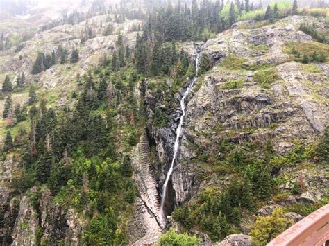 3 Waterfalls in Ouray that are Easy to See!