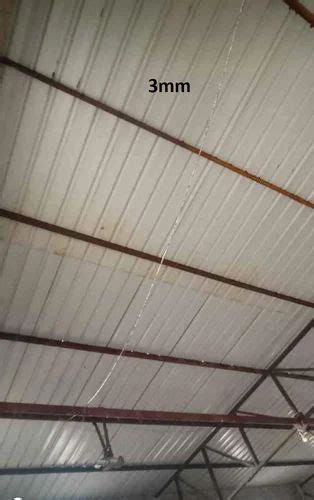 Mm White Fiber Roofing Shed For Industries At Rs Square Feet In