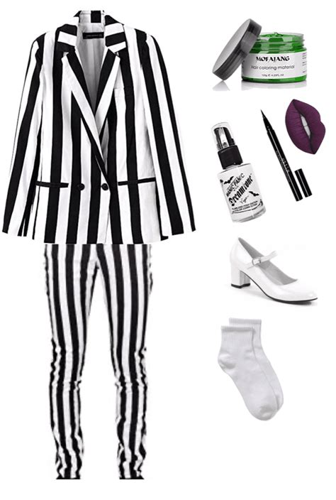 beetlejuice costume Outfit | ShopLook | Beetlejuice costume ...