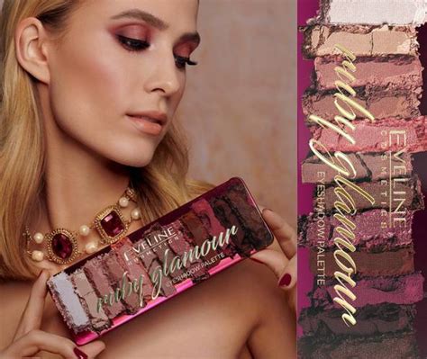 Eveline Cosmetics Ruby Glamour - nowa paleta cieni do powiek ...
