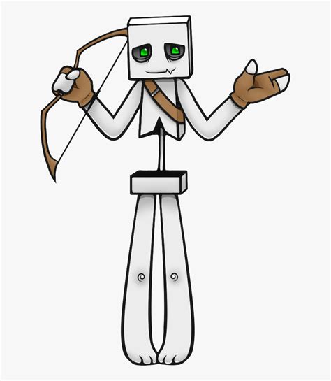 Cute Minecraft Skeleton Drawings Clip Art Library