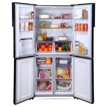 Haier Liters French Door Refrigerator Shiny Glass Hrb Sg Jiomart