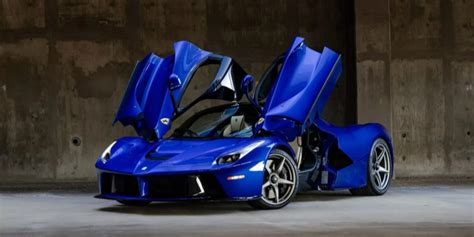 Ferrari All Asta L Unica LaFerrari In Blu Elettrico