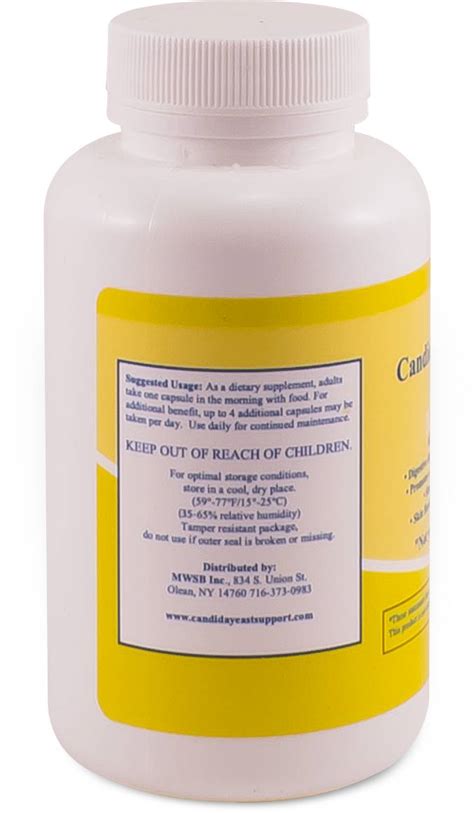 Candida Yeast Support – Thropp's Nutrition