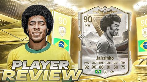 90 CENTURIONS ICON JAIRZINHO SBC PLAYER REVIEW EA FC 24 ULTIMATE