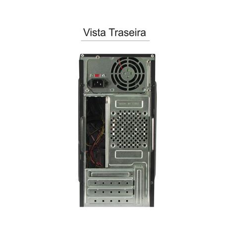 Gabinete Micro Atx K Mex Gm T C Fonte W Chipbyte Inform Tica