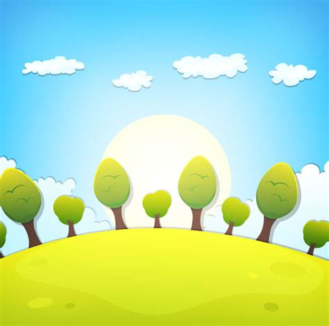 Cartoon Scenery Backgrounds