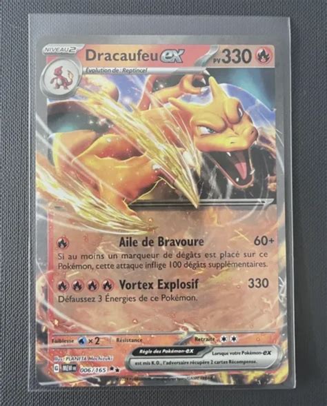 Carte Pokemon Dracaufeu Ex Fran Ais Ev Mew Fr Neuf