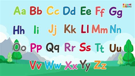 Abc Bahasa Inggris A Sampai Z By Belajar Bersama Official Abc Learning English Youtube