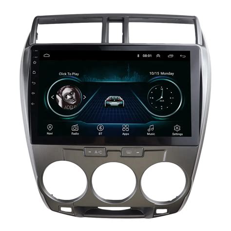 10 1 Inch Radio Frame For Honda City 2008 2013 Stereo Dvd Player Install Surround Trim Panel Kit