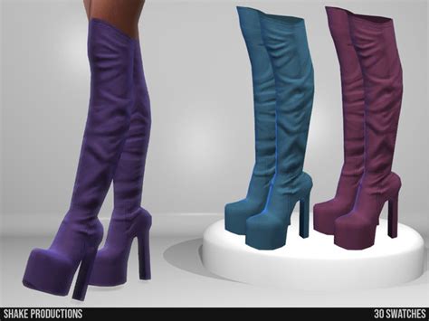 The Sims Resource 879 High Heel Boots