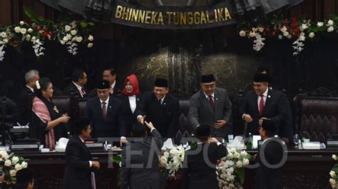 Suasana Sidang Paripurna Mpr Terakhir Periode Foto Tempo Co