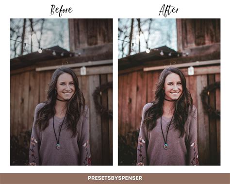 Rustic Lightroom Mobile Presets Desktop Natural Photo Etsy