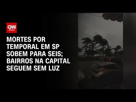 Estado de SP tem mais de 2 milhões sem energia pico chegou a 3 7 mi