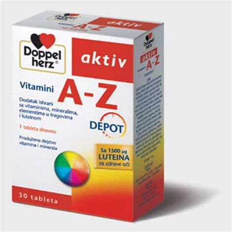 Doppelherz Aktiv Vitamini Od A Z Depo Tableta Anapharm Zu Apoteke