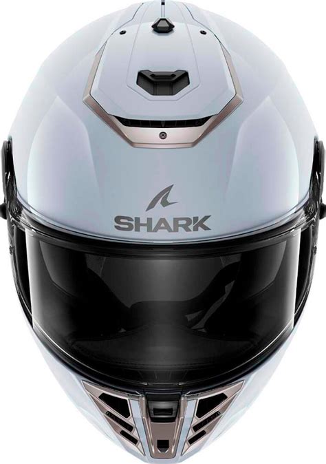 Casco Shark Spartan Rs Blank White Silver Glossy W Cascos Y