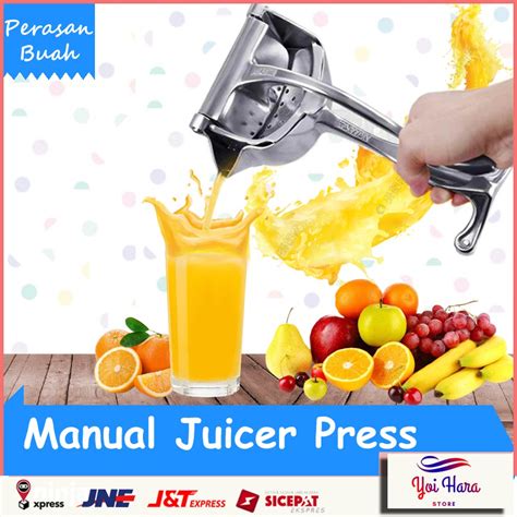 Jual Alat Perasan Jeruk Nipis Lemon Manual Stainless Steel Alat