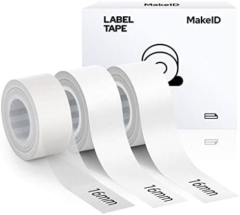 MakeID L1 Ruban pour étiqueteuse adapté aux recharges de papier d