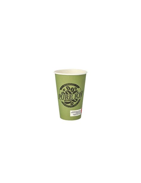 Copos Cart O Caf Take Away Cor Verde Pure Joy Ml