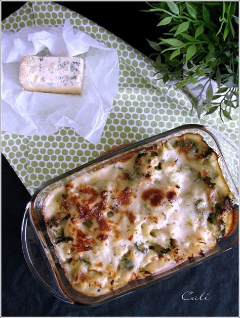 Gratin De Chou Fleur Brocoli Au Stilton Vanille Poivre Rose