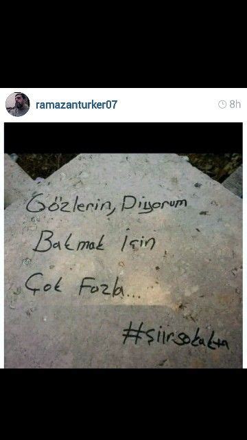 G Zlerin Diyorum Bakmak I In Ok Fazla