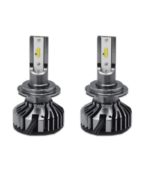 Set Becuri Led H F Cob Canbus W Lumina Alb Rece Lumeni