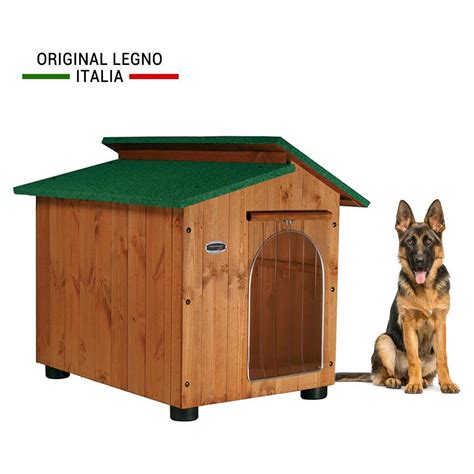 Original Legno Italia Cuccia In Legno Per Cani Da Esterno Rinforzata