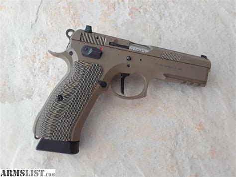 ARMSLIST For Sale Trade LNIB All Steel CZ SP01 Single Action In FDE