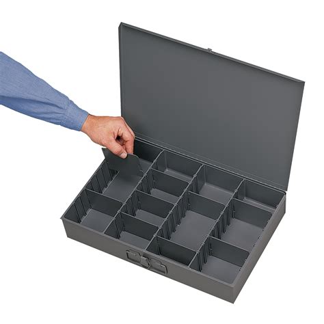 Small Steel Compartment Box, Adjustable - Durham Manufacturing