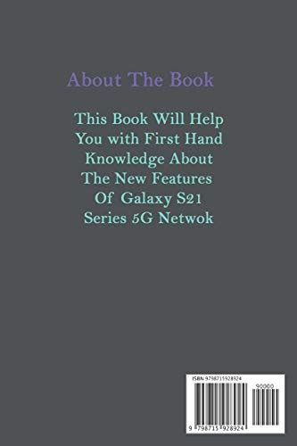 Samsung Galaxy S21 Ultra 5g User Manual A Comprehensive Pictoria