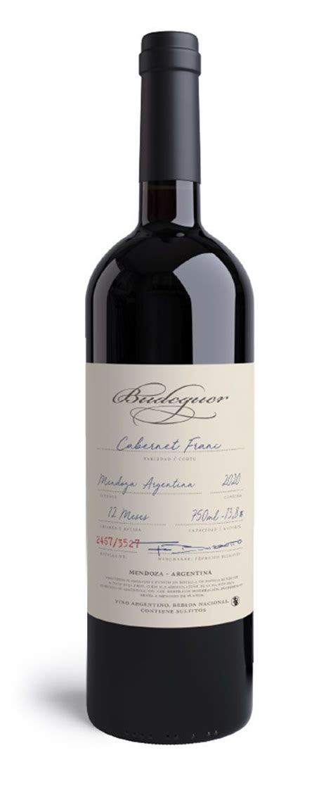 Vino Budeguer Partida Limitada Cabernet Franc