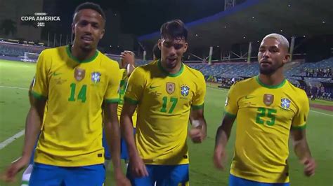 Todos Los Goles De Brasil En La Conmebol Copa Am Rica Youtube