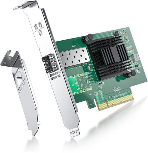 Amazon.com: SODOLA 10Gb PCI-E NIC Network Card,with Intel 82599EN ...