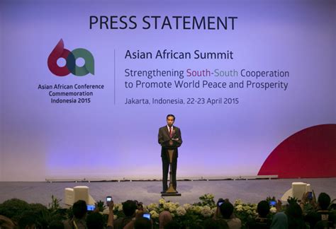 Indonesian President Urges Equality Based Cooperation World