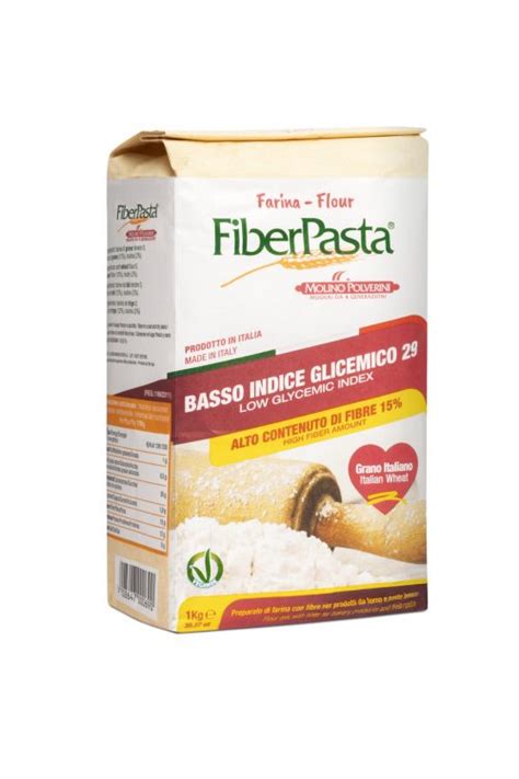 Fiberpasta Farina A Basso Indice Glicemico Ig Ricca Di Fibre