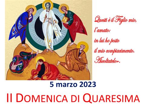 Seconda Domenica Di Quaresima Anno A 5 Marzo 2023 Parrocchia San