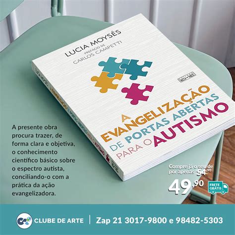 Livro A Evangelização de portas abertas para o Autismo Lúcia Moysés